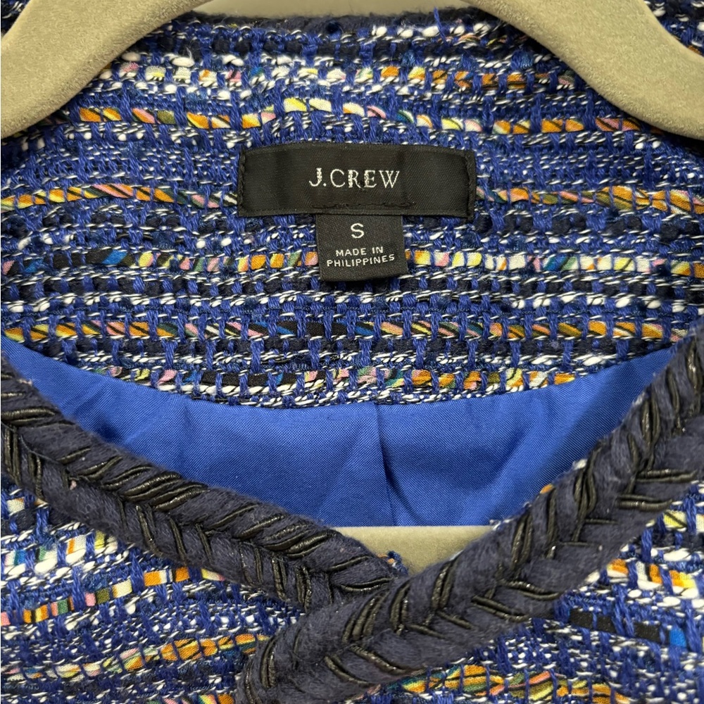 J. Crew tweed lady jacket size small - Picture 2 of 8